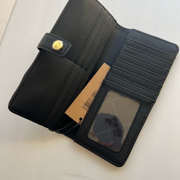 NWT STEVE MADDEN FOLDOVER WALLET CASE ORGANIZER - Picture 5 of 10